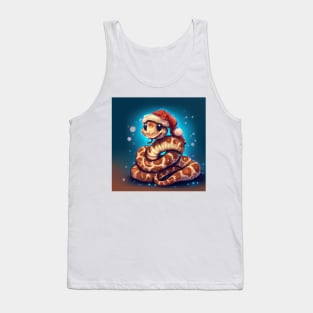 Cute Rattlesnake Drawing Tank Top